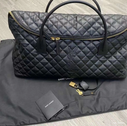 Rep ladies REP IN GIANT TRAVEL YSL LEATHER ES QUILTED BAG 0708